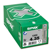 SPAX 4x35mm Pozi PZ2 Raised CSK Screws – Wirox Coated (1000 Pack)