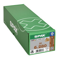 SPAX 6x280mm T-Star Plus T30 Washer Head Screws – Wirox Coated (50 Pack)