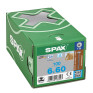 SPAX 6x60mm T-Star Plus T30 Washer Head Screws – A2 Stainless Steel (100 Pack)