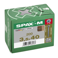SPAX 3.5x40mm T-Star Plus T15 Flat CSK Screws – Wirox Coated (200 Pack)