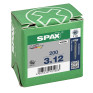 SPAX 3x12mm T-Star Plus T20 Flat CSK Screws – Wirox Coated (200 Pack)