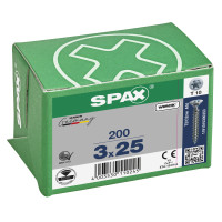 SPAX 3x25mm T-Star Plus T20 Flat CSK Screws – Wirox Coated (200 Pack)
