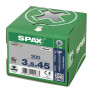 SPAX 3.5x45mm T-Star Plus T20 Flat CSK Screws – Wirox Coated (200 Pack)