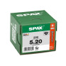 SPAX 5x20mm T-Star Plus T20 Flat CSK Screws – Blax Coated (200 Pack)