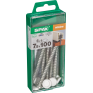 SPAX 7.5x100mm T-Star Plus T30 Flat CSK Screws – Wirox Coated (6 Pack)