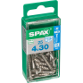 SPAX 4x30mm T-Star Plus T20 Flat CSK Screws – A2 Stainless Steel (25 Pack)