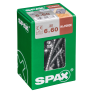 SPAX 6x60mm T-Star Plus T30 Washer Head Screws – Wirox Coated (30 Pack)