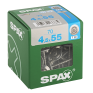 SPAX 4.5x55mm T-Star Plus T20 Raised CSK Screws – A2 Stainless Steel (70 Pack)