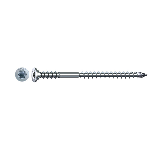 SPAX 6x80mm T-Star Plus T30 Flat Head Screws – Wirox Coated (100 Pack)