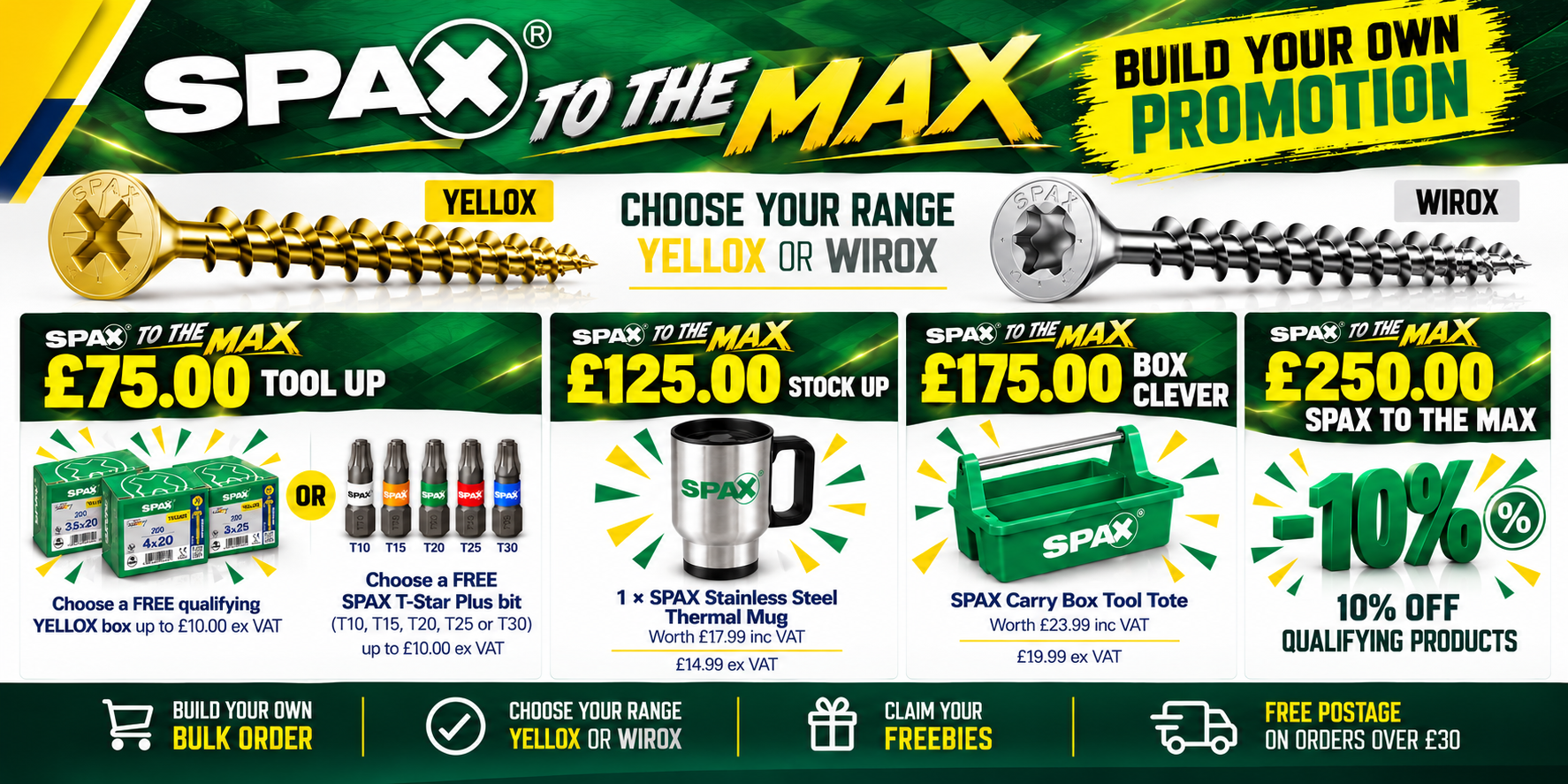 SPAX to the MAX Promotion